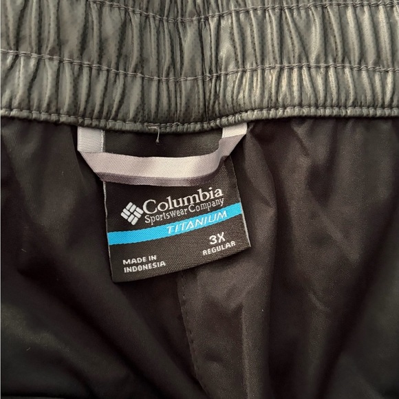 Columbia Titanium Women’s OutDry Extreme Wyldwood Rain Pants Black NWT size 3XL - Picture 13 of 16